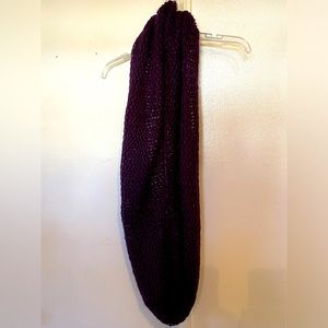 Infinity scarf. Beautiful deep plum color